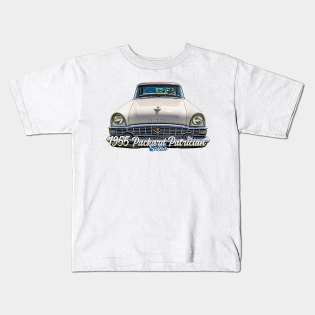1955 Packard Patrician Sedan Kids T-Shirt by Gestalt Imagery
